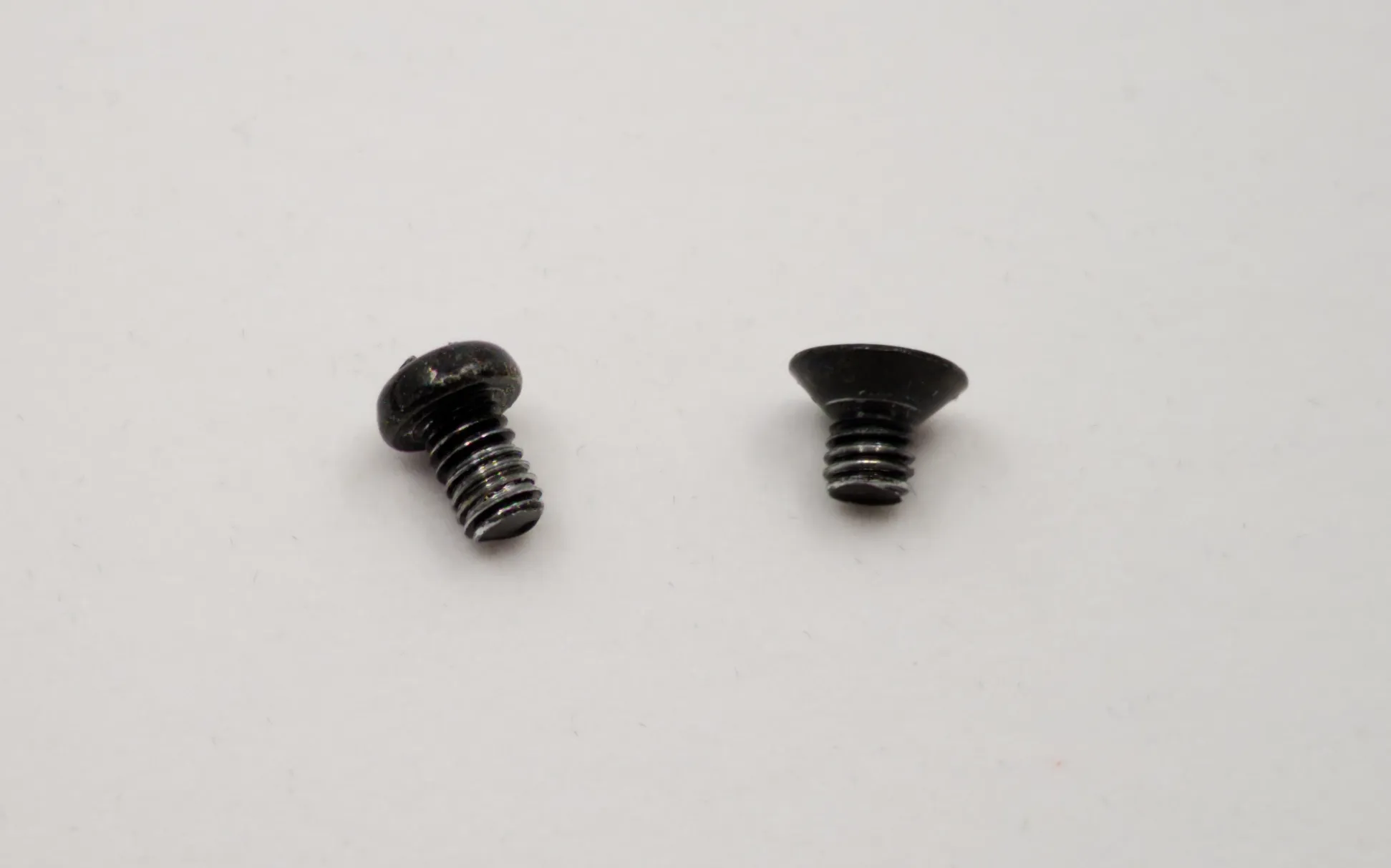 Two black screws